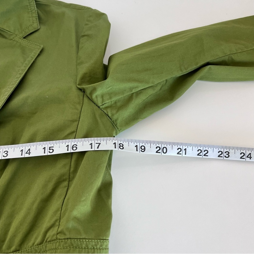 Talbots Women’s Green Twill Blazer Jacket - Picture 5 of 9